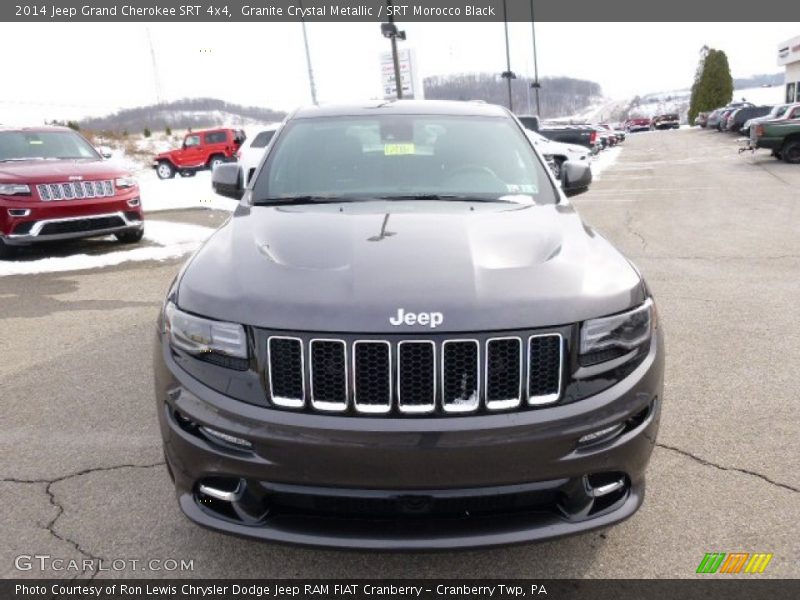Granite Crystal Metallic / SRT Morocco Black 2014 Jeep Grand Cherokee SRT 4x4