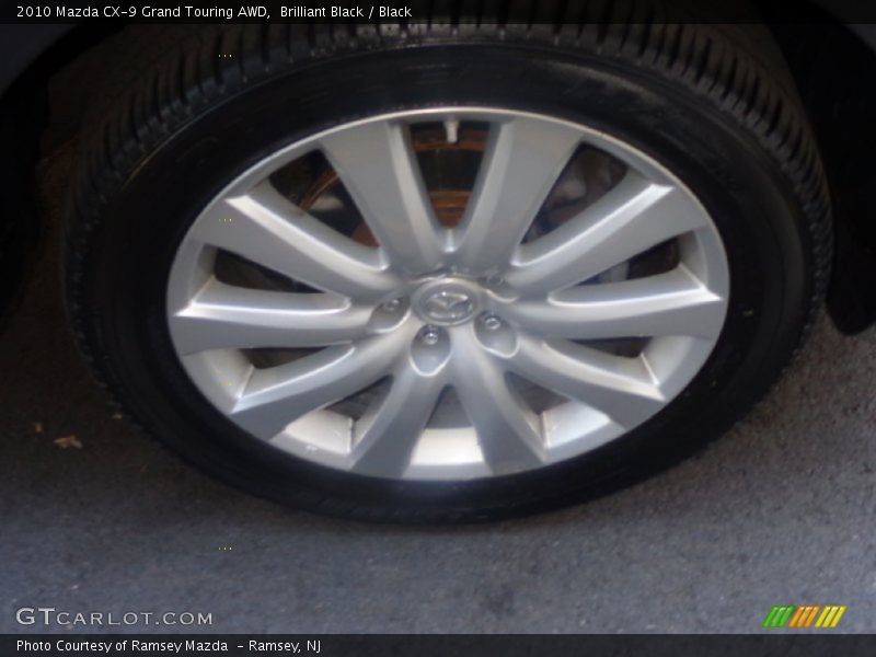 Brilliant Black / Black 2010 Mazda CX-9 Grand Touring AWD