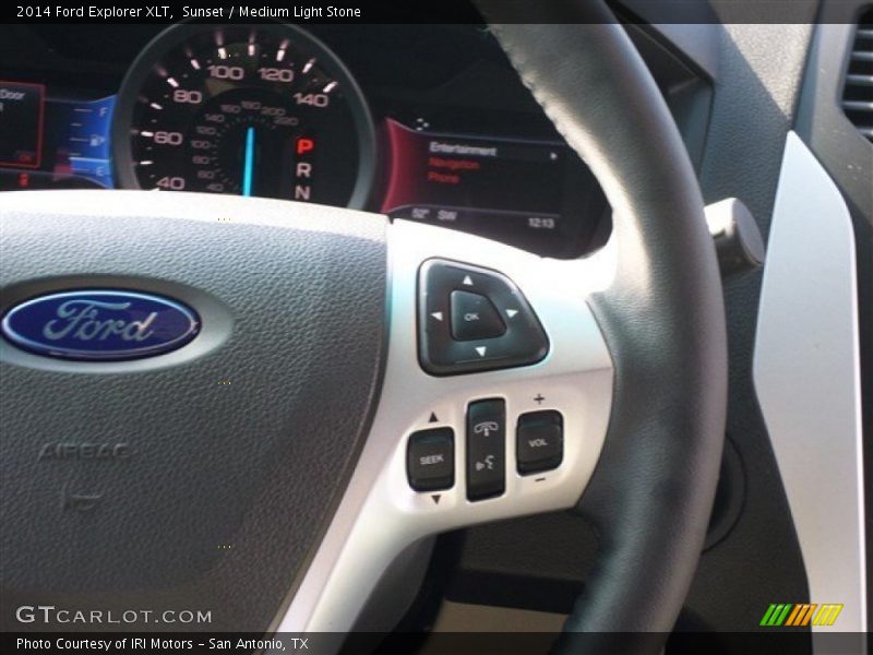 Sunset / Medium Light Stone 2014 Ford Explorer XLT