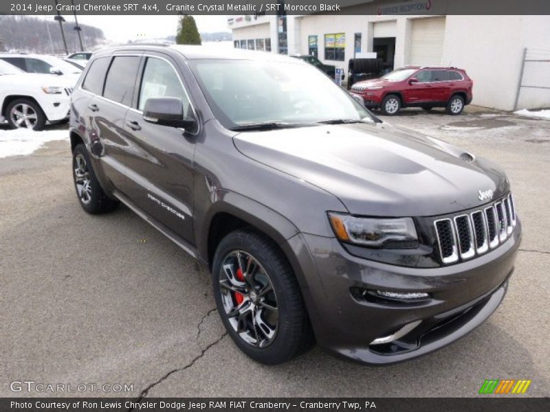 Granite Crystal Metallic / SRT Morocco Black 2014 Jeep Grand Cherokee SRT 4x4