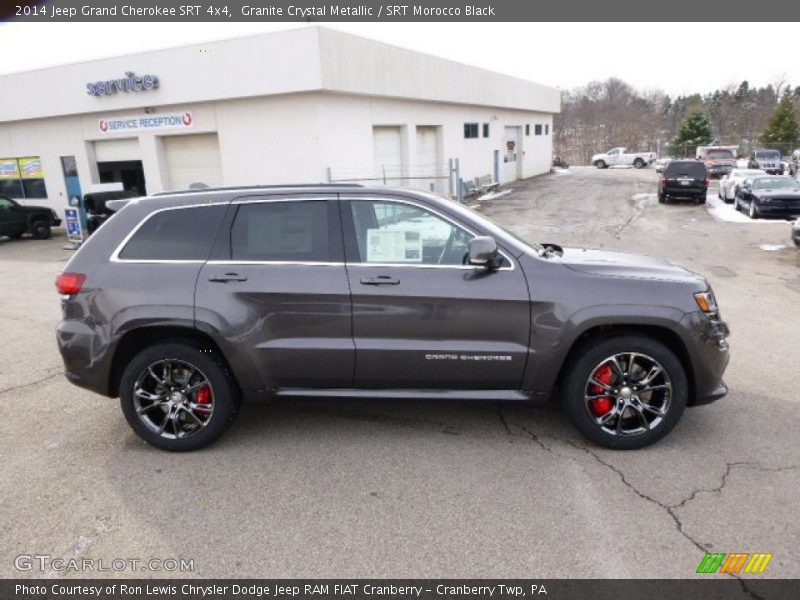 Granite Crystal Metallic / SRT Morocco Black 2014 Jeep Grand Cherokee SRT 4x4
