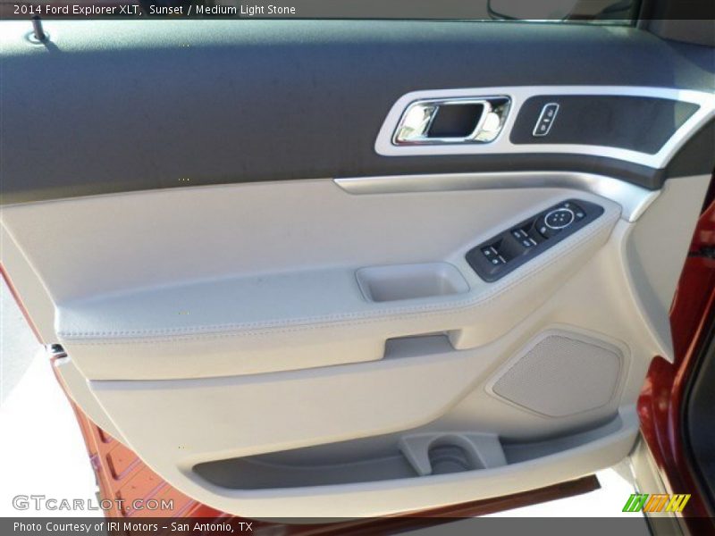 Sunset / Medium Light Stone 2014 Ford Explorer XLT
