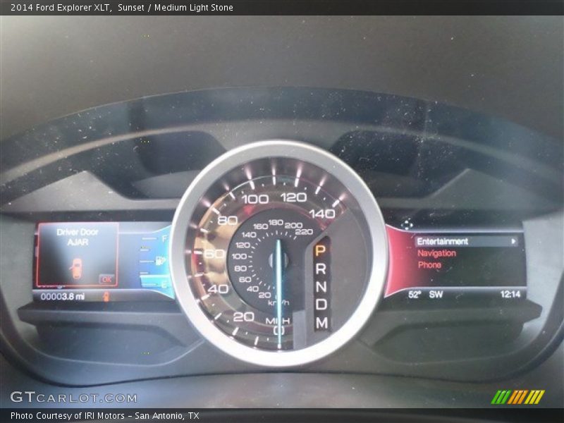 Sunset / Medium Light Stone 2014 Ford Explorer XLT