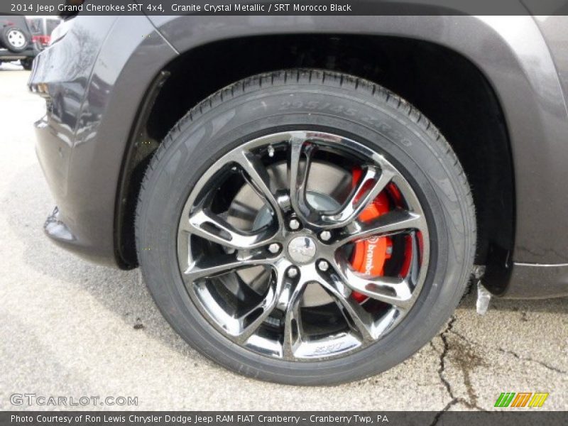 Granite Crystal Metallic / SRT Morocco Black 2014 Jeep Grand Cherokee SRT 4x4