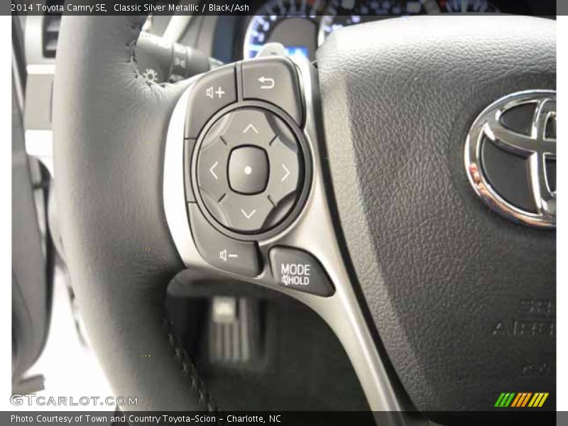 Classic Silver Metallic / Black/Ash 2014 Toyota Camry SE