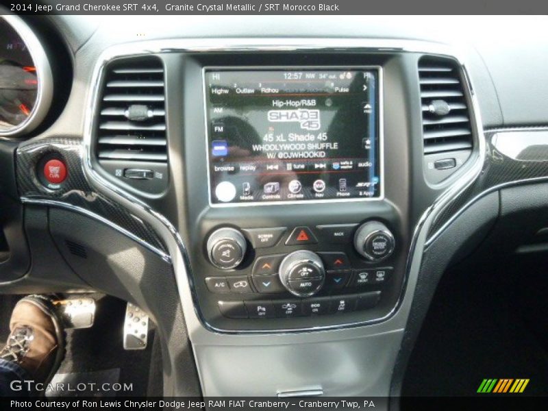 Granite Crystal Metallic / SRT Morocco Black 2014 Jeep Grand Cherokee SRT 4x4
