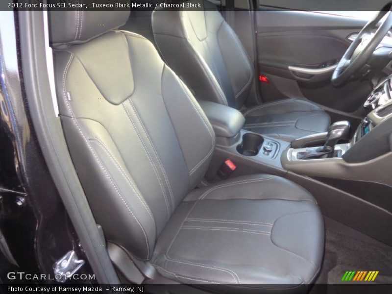 Tuxedo Black Metallic / Charcoal Black 2012 Ford Focus SEL Sedan