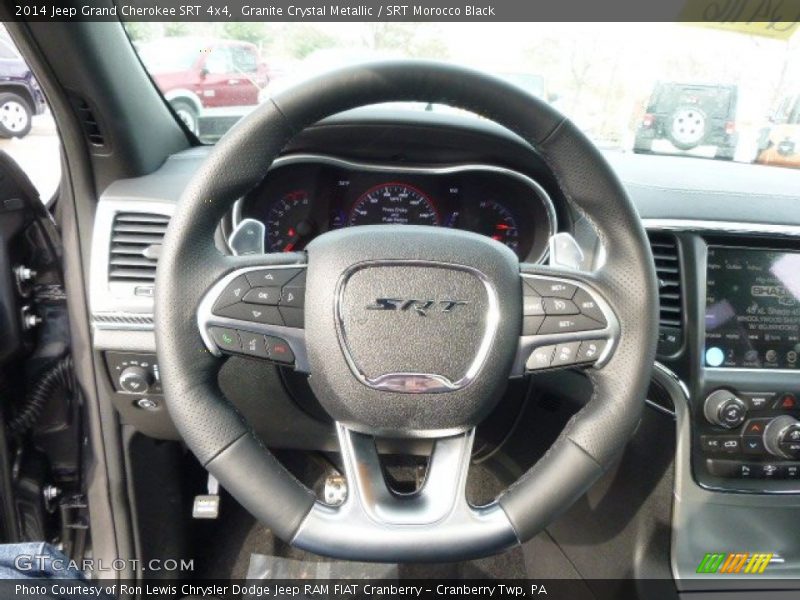 Granite Crystal Metallic / SRT Morocco Black 2014 Jeep Grand Cherokee SRT 4x4