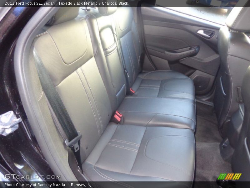 Tuxedo Black Metallic / Charcoal Black 2012 Ford Focus SEL Sedan