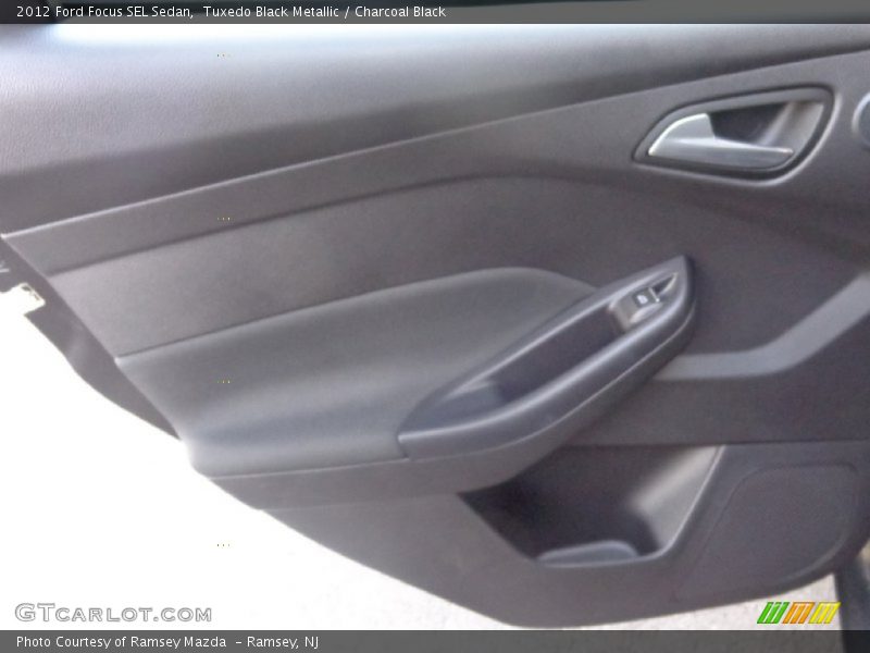 Tuxedo Black Metallic / Charcoal Black 2012 Ford Focus SEL Sedan