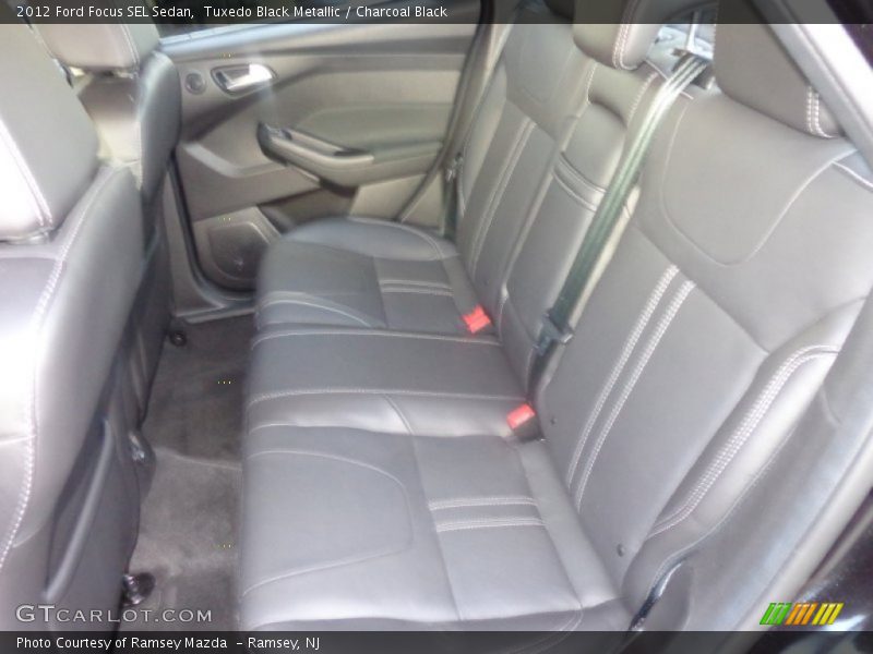 Tuxedo Black Metallic / Charcoal Black 2012 Ford Focus SEL Sedan