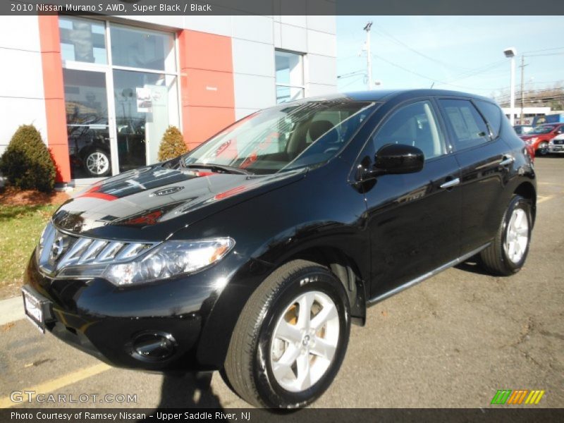 Super Black / Black 2010 Nissan Murano S AWD