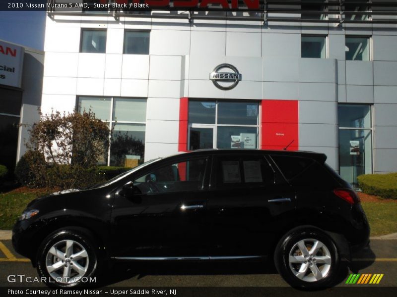 Super Black / Black 2010 Nissan Murano S AWD