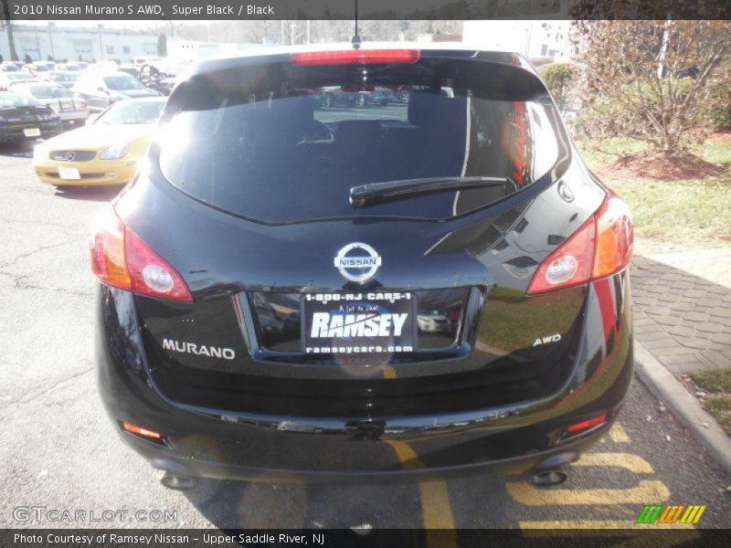 Super Black / Black 2010 Nissan Murano S AWD