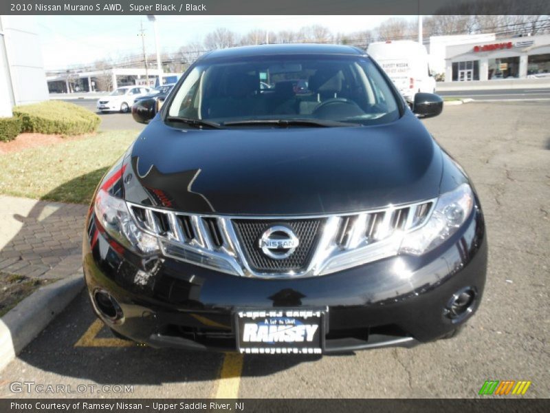 Super Black / Black 2010 Nissan Murano S AWD