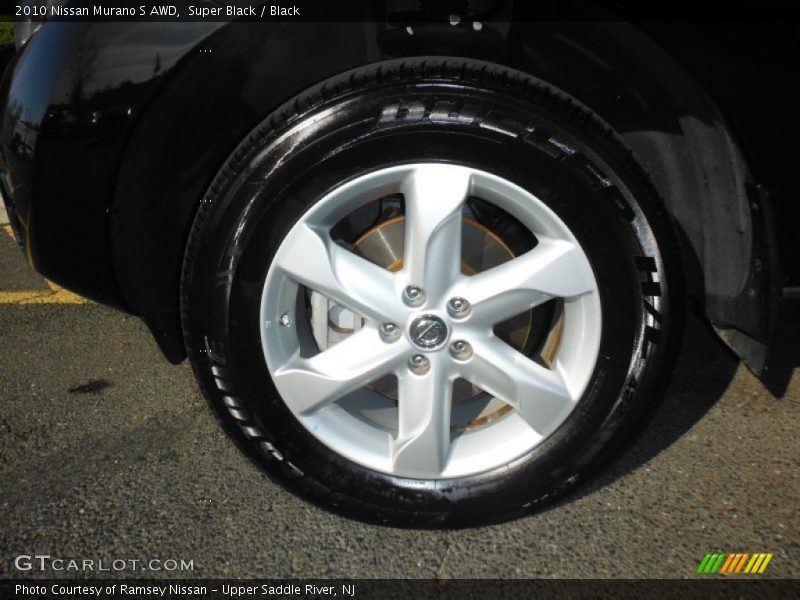 Super Black / Black 2010 Nissan Murano S AWD