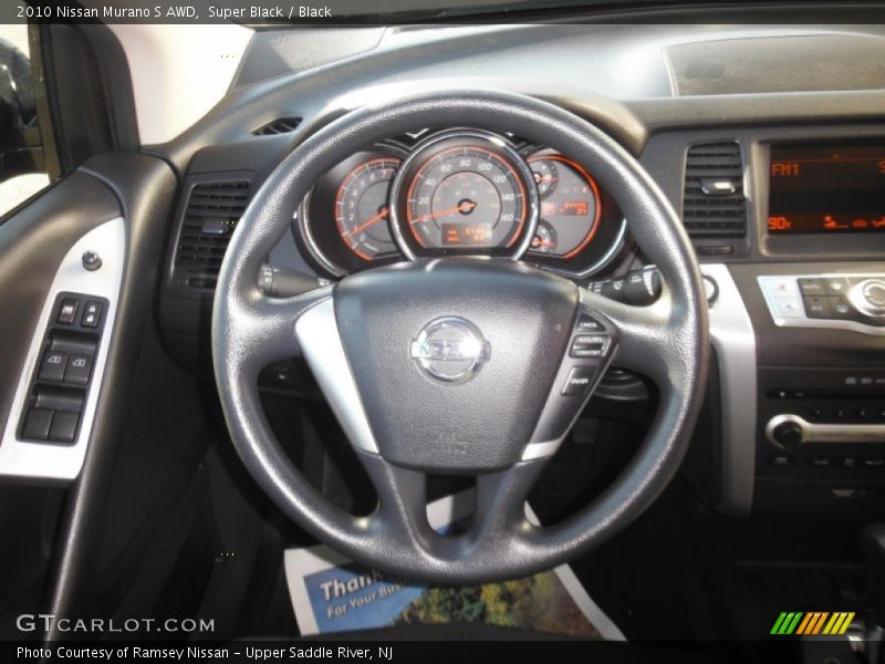 Super Black / Black 2010 Nissan Murano S AWD