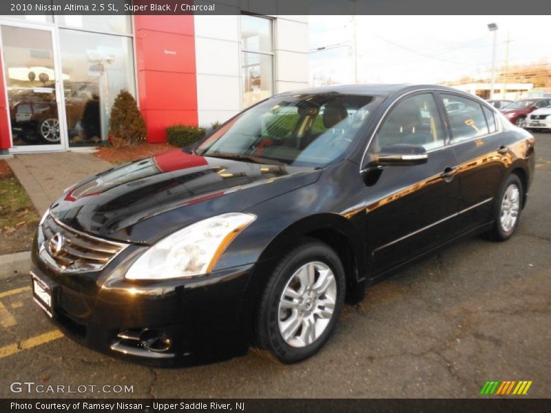 Super Black / Charcoal 2010 Nissan Altima 2.5 SL