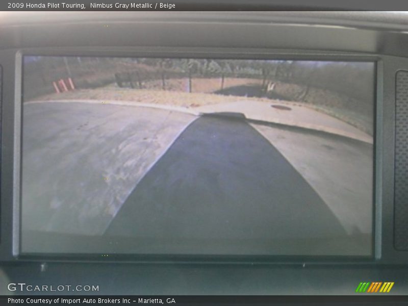Nimbus Gray Metallic / Beige 2009 Honda Pilot Touring
