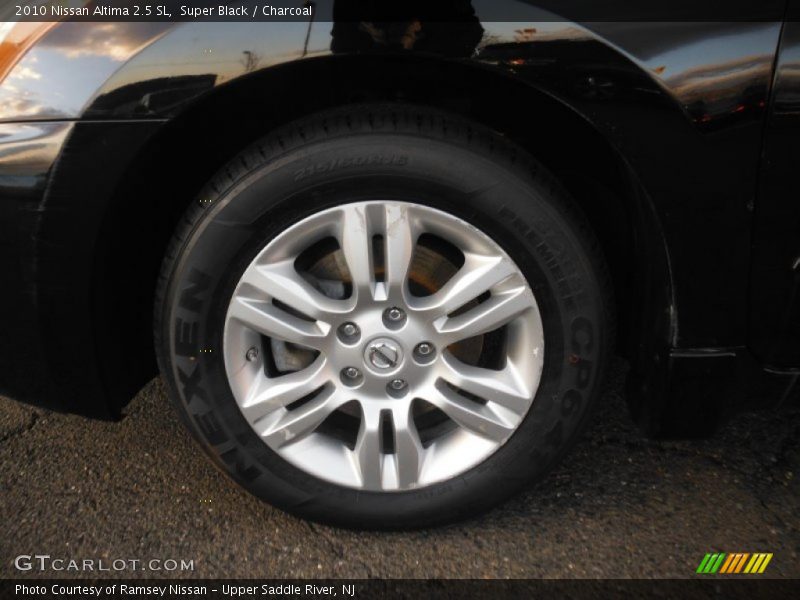 Super Black / Charcoal 2010 Nissan Altima 2.5 SL