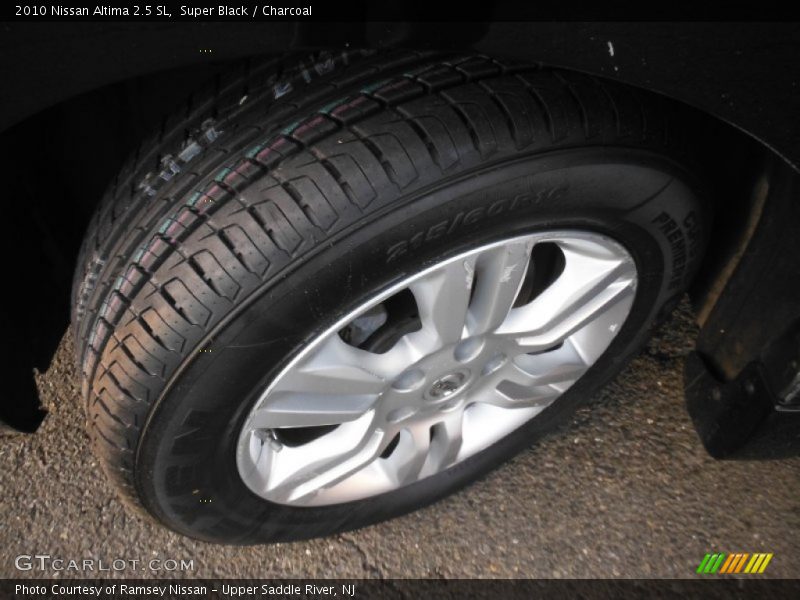 Super Black / Charcoal 2010 Nissan Altima 2.5 SL