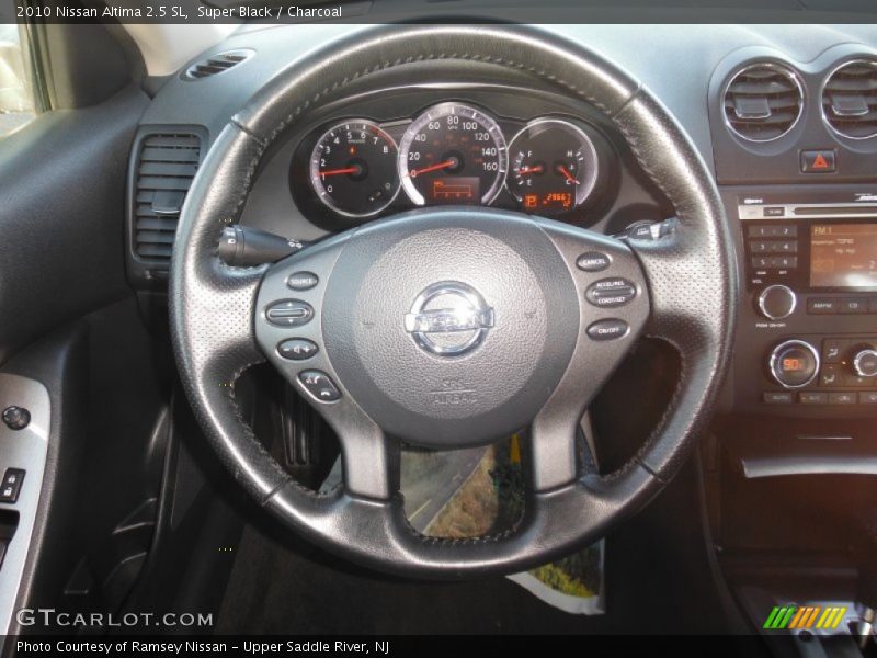 Super Black / Charcoal 2010 Nissan Altima 2.5 SL