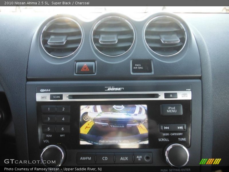 Super Black / Charcoal 2010 Nissan Altima 2.5 SL