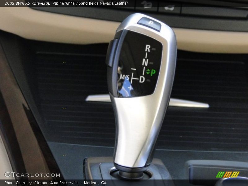 Alpine White / Sand Beige Nevada Leather 2009 BMW X5 xDrive30i