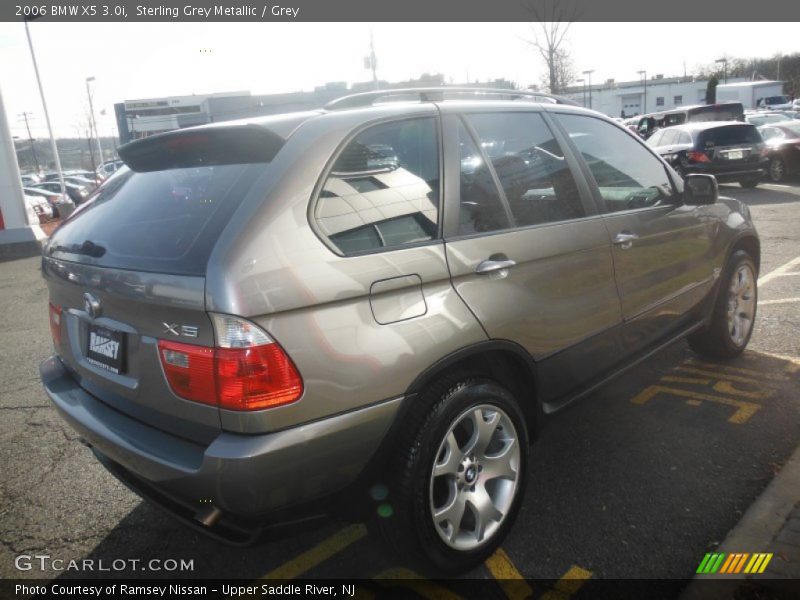 Sterling Grey Metallic / Grey 2006 BMW X5 3.0i