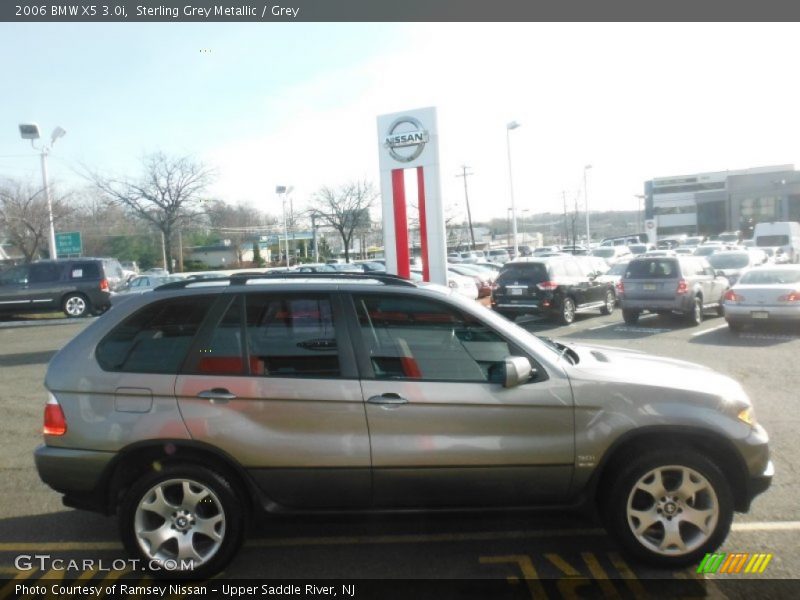 Sterling Grey Metallic / Grey 2006 BMW X5 3.0i