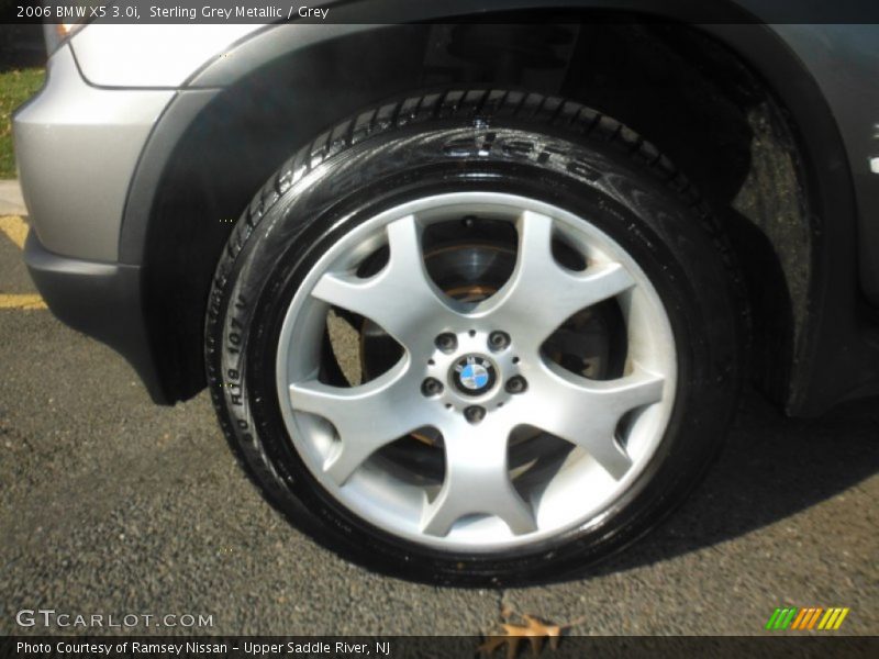 Sterling Grey Metallic / Grey 2006 BMW X5 3.0i