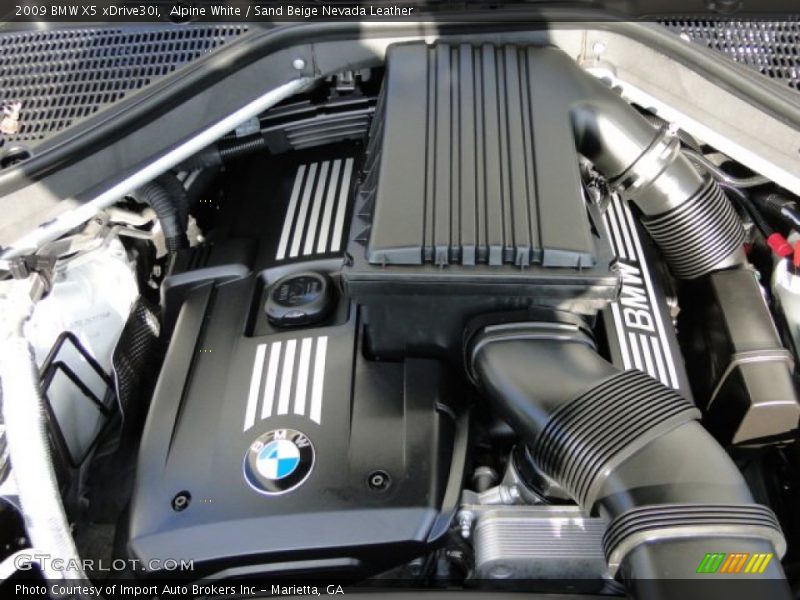 Alpine White / Sand Beige Nevada Leather 2009 BMW X5 xDrive30i