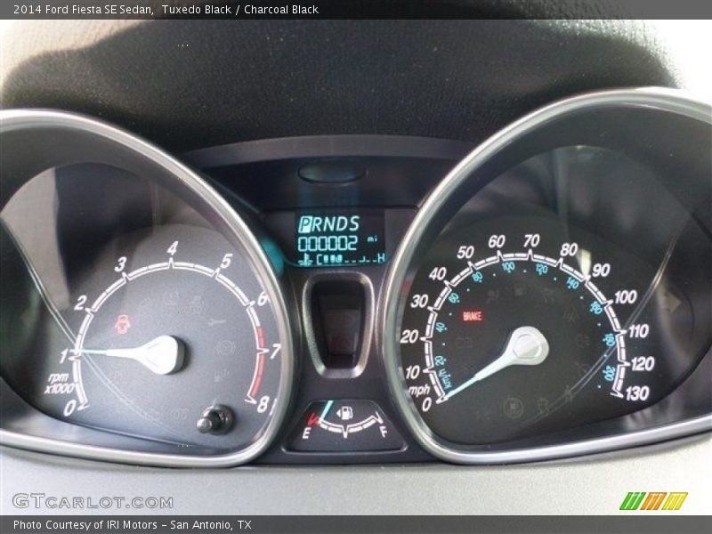 Tuxedo Black / Charcoal Black 2014 Ford Fiesta SE Sedan