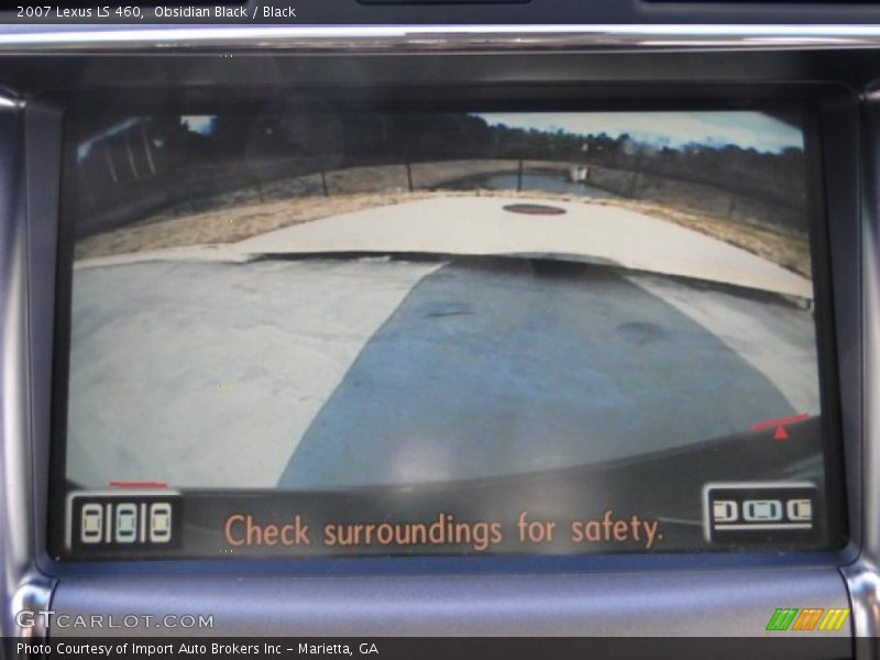 Obsidian Black / Black 2007 Lexus LS 460