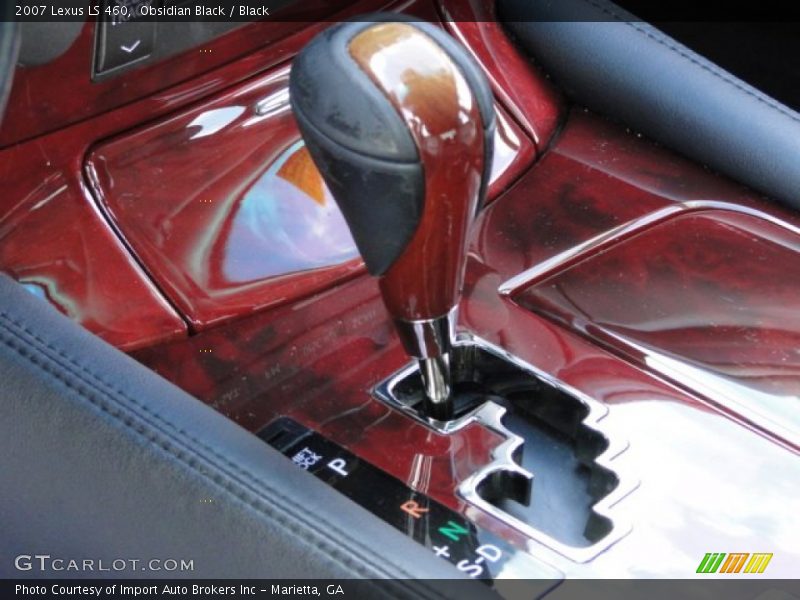 Obsidian Black / Black 2007 Lexus LS 460