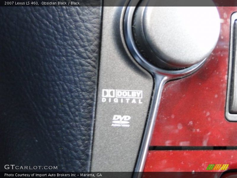 Obsidian Black / Black 2007 Lexus LS 460