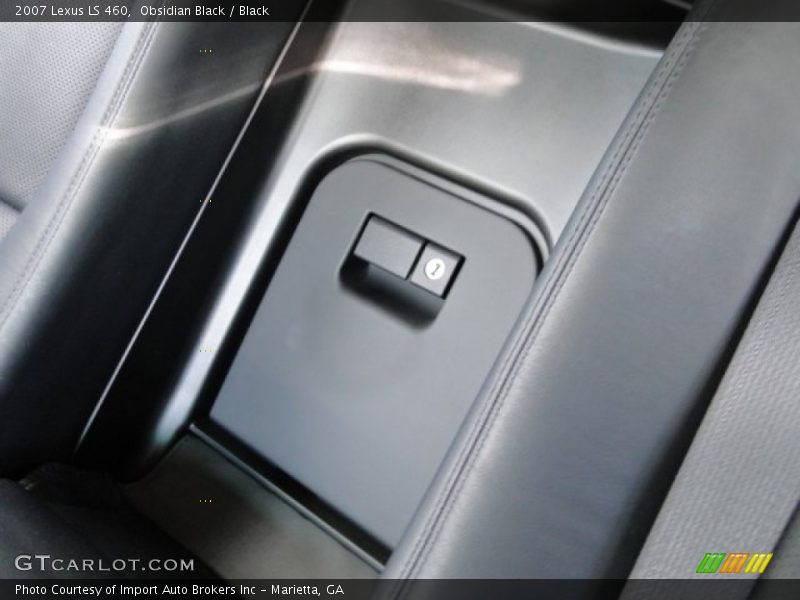 Obsidian Black / Black 2007 Lexus LS 460
