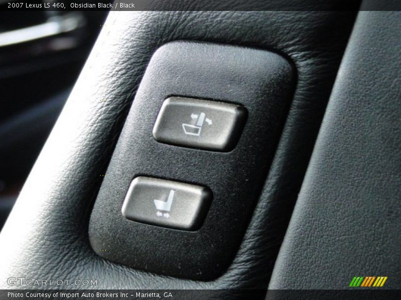 Obsidian Black / Black 2007 Lexus LS 460