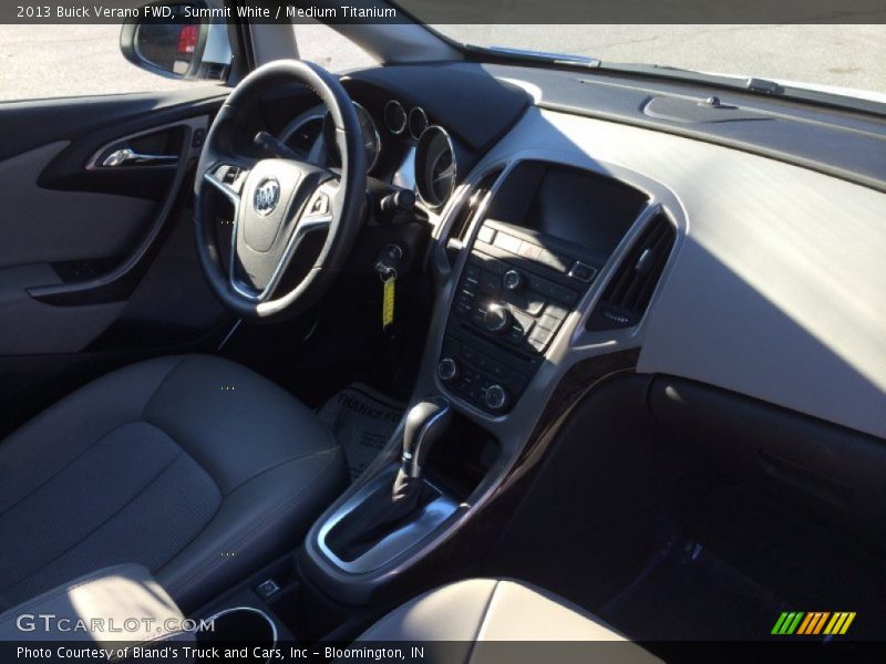 Summit White / Medium Titanium 2013 Buick Verano FWD