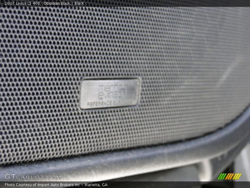 Obsidian Black / Black 2007 Lexus LS 460