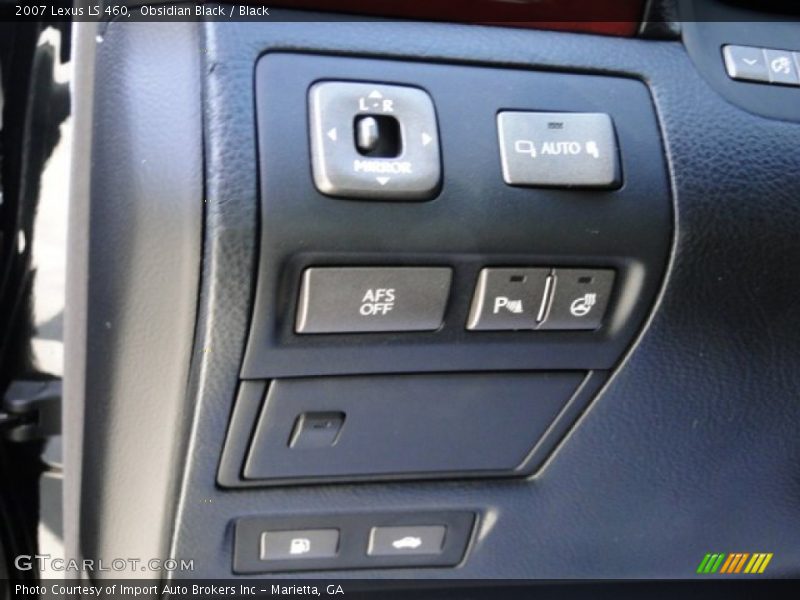 Obsidian Black / Black 2007 Lexus LS 460