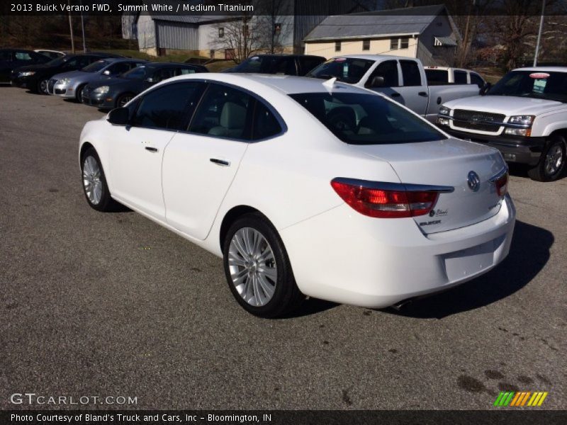 Summit White / Medium Titanium 2013 Buick Verano FWD