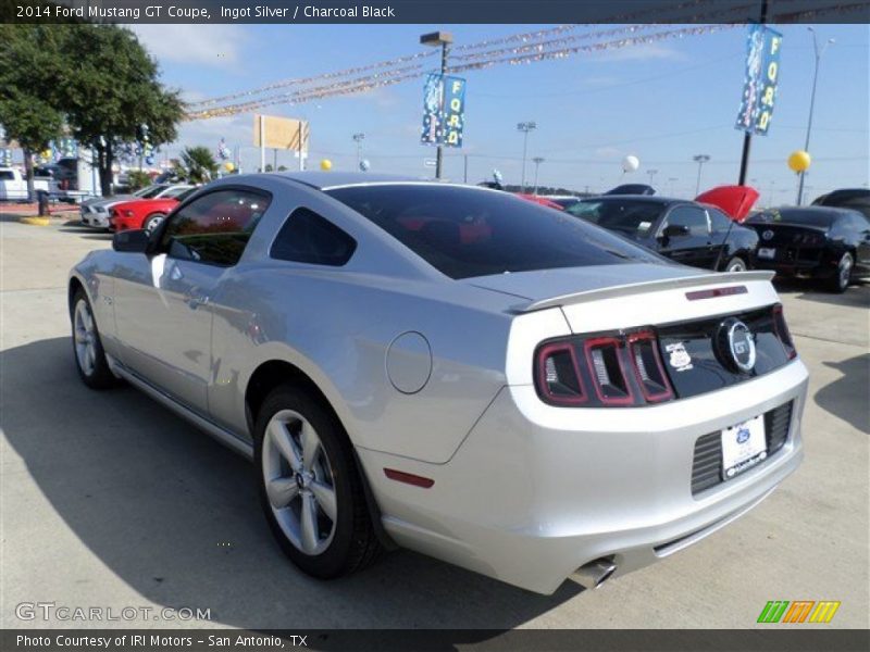 Ingot Silver / Charcoal Black 2014 Ford Mustang GT Coupe