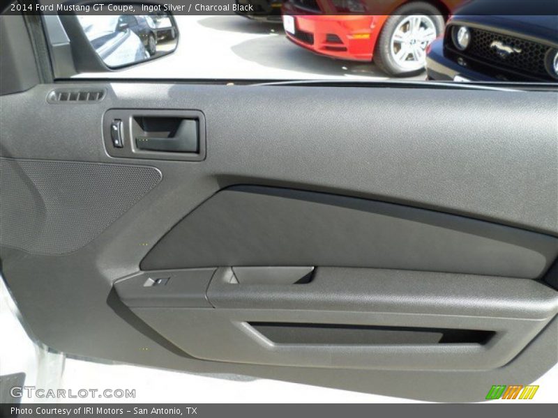 Ingot Silver / Charcoal Black 2014 Ford Mustang GT Coupe