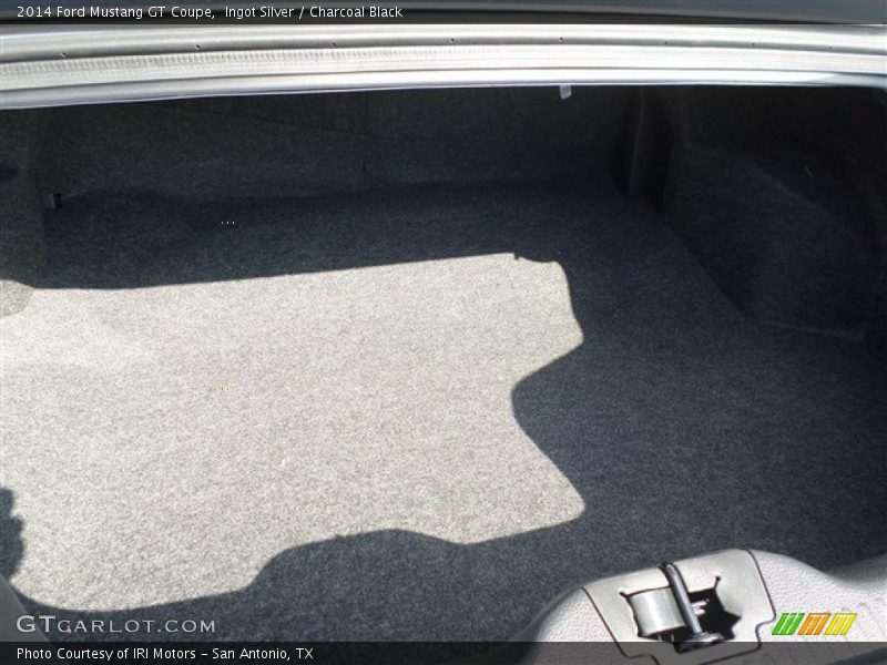 Ingot Silver / Charcoal Black 2014 Ford Mustang GT Coupe