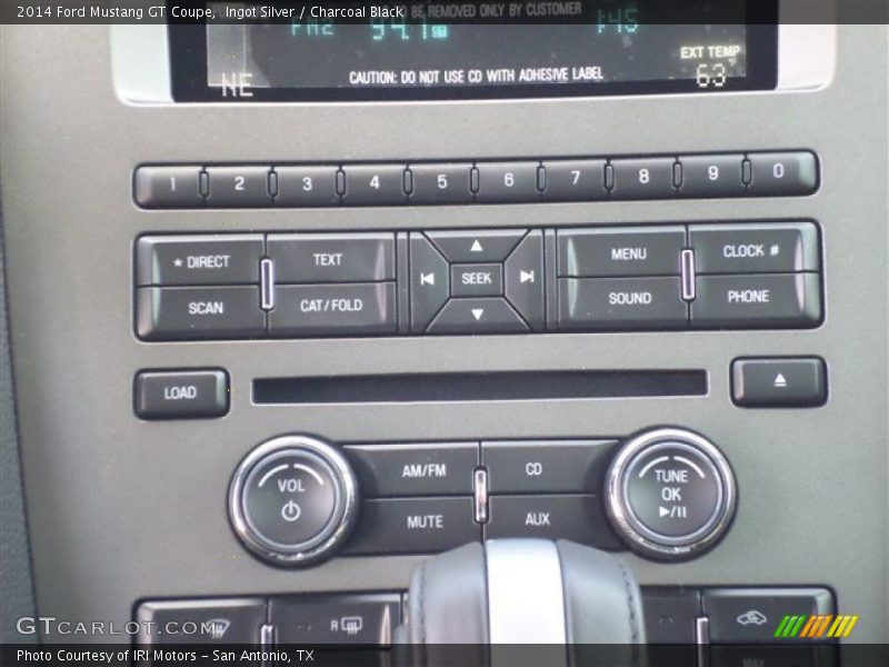 Ingot Silver / Charcoal Black 2014 Ford Mustang GT Coupe