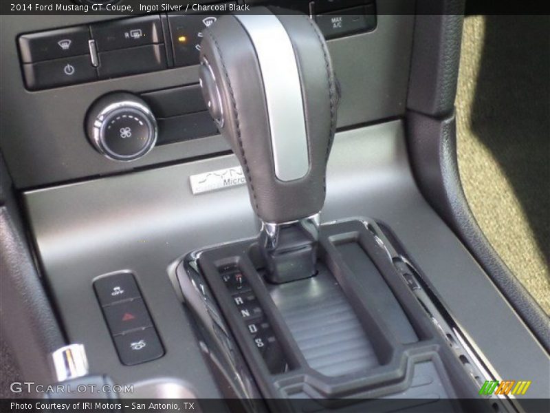 Ingot Silver / Charcoal Black 2014 Ford Mustang GT Coupe
