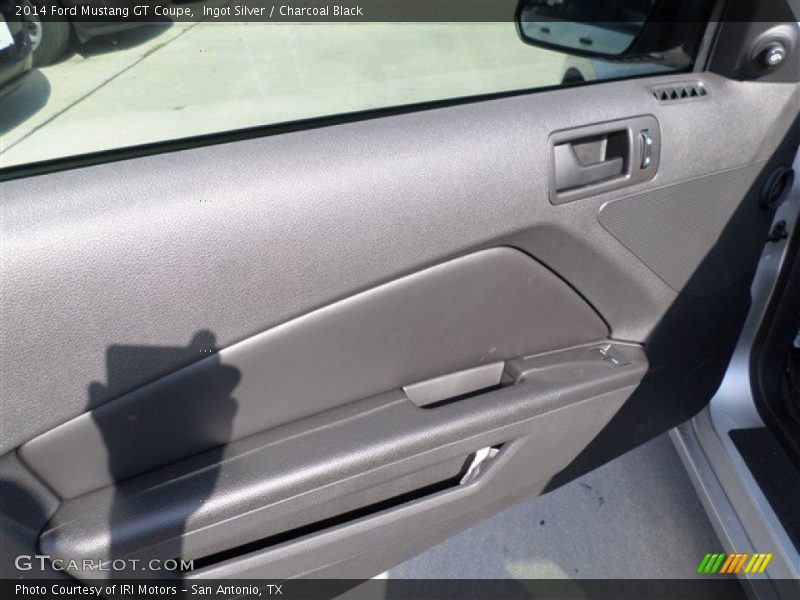 Ingot Silver / Charcoal Black 2014 Ford Mustang GT Coupe