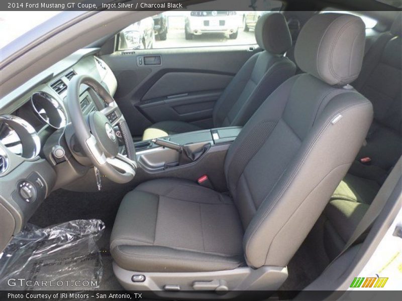 Ingot Silver / Charcoal Black 2014 Ford Mustang GT Coupe