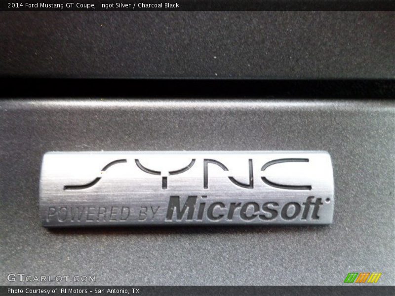Ingot Silver / Charcoal Black 2014 Ford Mustang GT Coupe